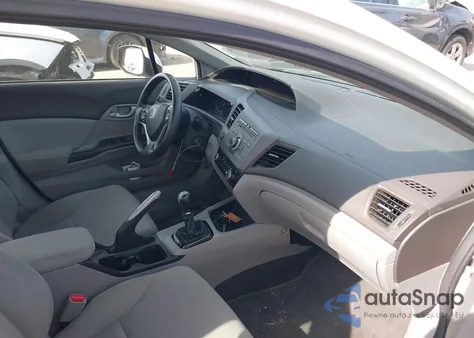 2012 Honda Civic Lx из США, поврежденный, VIN 2HGFB2E40CH020245